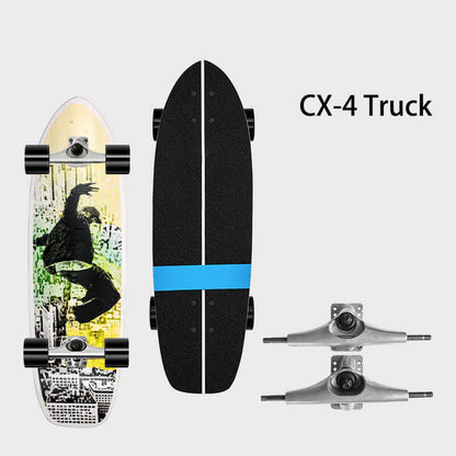 30inch CX4 land surf skateboard Skateboards Wayzle Skater 