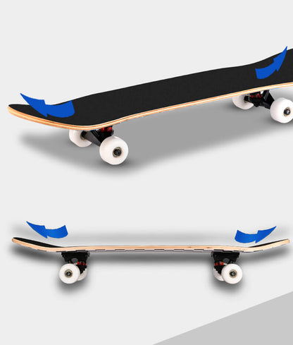 31inch 8 Layer Standard Skateboard Skateboards Wayzle 