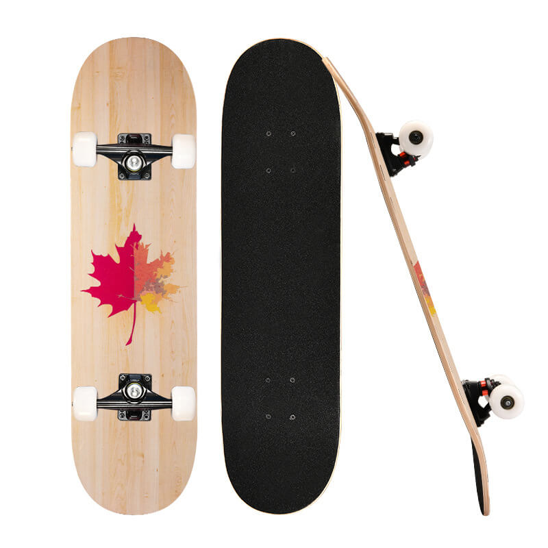 31inch 8 Layer Standard Skateboard Skateboards Wayzle Maple 