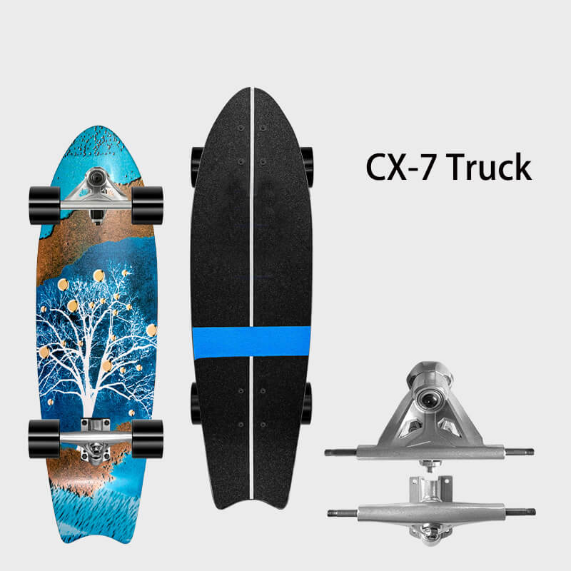 32inch CX7 Surfskate board Skateboards Wayzle Tree 
